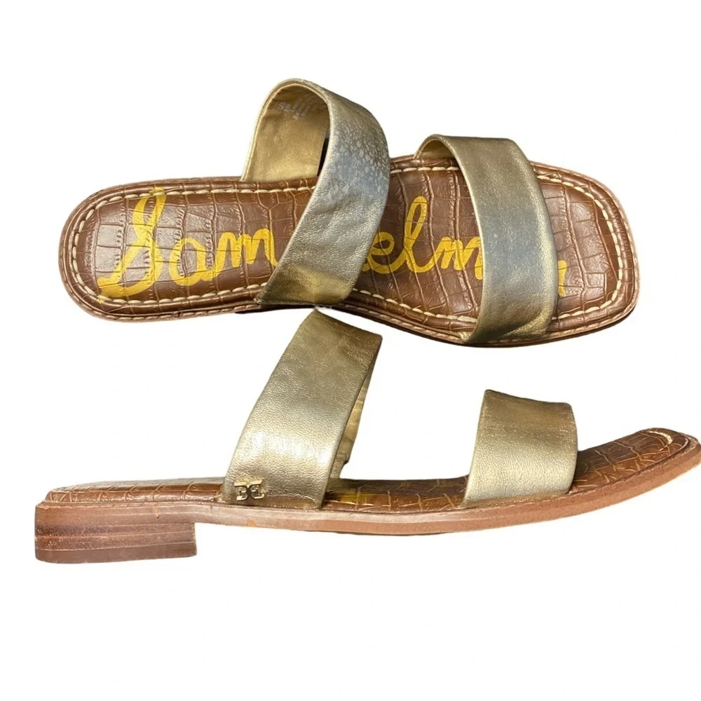 Sam Edelman Haydee Slide Sandal Size 9 Signs Of Wear On Strap - Picture 6 of 9